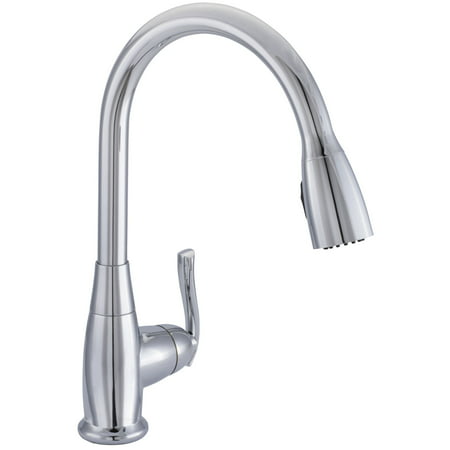 Proflo Pfxc8012 High Arch Gooseneck Pull Down Kitchen Faucet