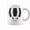 Black, variant on Bride Of Frankenstein Monster Halloween Costume Coffee Mugs