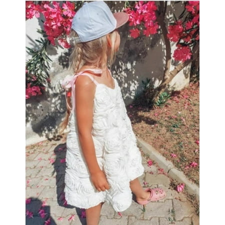 

Fancy Kids Baby Girl Flower Dress Lace Tutu Party Gown Pageant Dress Sundress