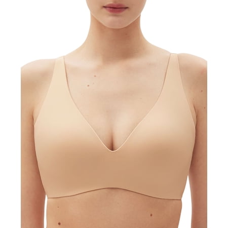 Gap Body Women's Everyday Essentials Wireless Bra Brush Beige Brown 34A