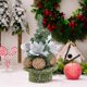 thumbnail image 5 of Adornos navideños, adornos navideños, árbol de Navidad, decoración de escritorio, material plástico, simulación de hojas, decoración de escritorio, adornos navideños, árboles decorativos de plástico, 5 of 6