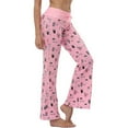 thumbnail image 4 of HDE Pajama Pants for Women PJ Pants Comfy Loungewear Pink Coffee M, 4 of 8