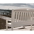 thumbnail image 4 of POLYWOOD&reg; Nautical Recycled Plastic Park Bench, 4 of 6