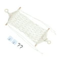 thumbnail image 4 of LABSERRON 1 Set Macrame Fruit Hammock for Kitchen in White Cotton with Handwoven Style, 4 of 8