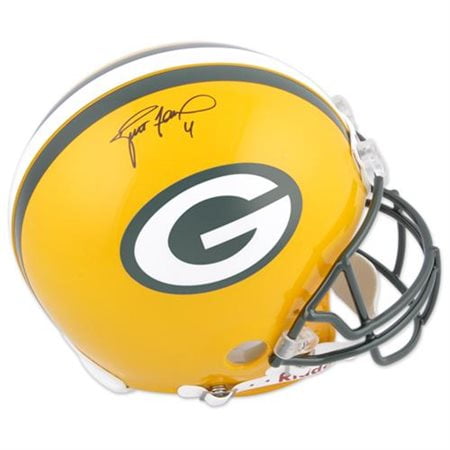 Brett Favre Green Bay Packers Autographed Pro Line Riddell Authentic Helmet Walmart Com Walmart Com