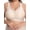 Plus Size Beige, variant on Wireless Bras for Women Push Up Deep V Sleep Soft Bra Nude Full Coverage Everyday Bra,2XL