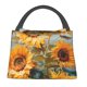 thumbnail image 1 of Fotbe Sunflower Field Art Bolsa Térmica Portátil con Estampado, Bolsa de Entrega de Alimentos Aislada, Bolsa Reutilizable de Gran Capacidad para Comidas y Supermercado, 1 of 6