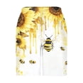 thumbnail image 4 of LIBRCLO Mens Beach Shorts Quick Dry Swim Trunks Bee Festival Prints Bathing Suits Lightweight Breathable Swimsuit Summer Board Shorts Swimwear White 3XL, 4 of 5