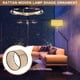 thumbnail image 4 of Pantalla de lámpara Perfecl decorativa de ratán Hexágono 25x15cm, 4 of 7