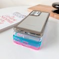 thumbnail image 4 of Clear Case for Samsung Galaxy S21 Ultra 5G,Soft Silicone Bumper Protective Transparent Shockproof Slim Phone Case Cover for Galaxy S21 Ultra - Pink, 4 of 5