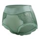 thumbnail image 5 of Gibobby Pantaletas para mujer de encaje de algodón más ropa interior de tamaño cintura sexy calzoncillos transpirables sin rastro(Verde,G), 5 of 5