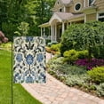 thumbnail image 2 of Yayeee Garden Flag 28"x40" Double Sided Outdoor Yard Lawn Holiday Decorations, Blue Floral, 2 of 6