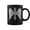 Black, variant on Gothic Cross And Angle Wings Graphic Punk Style Womens Coffee Mugs