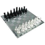 CHESS - 13 BLACK and WHITE FROSTED MIRROR (EA)