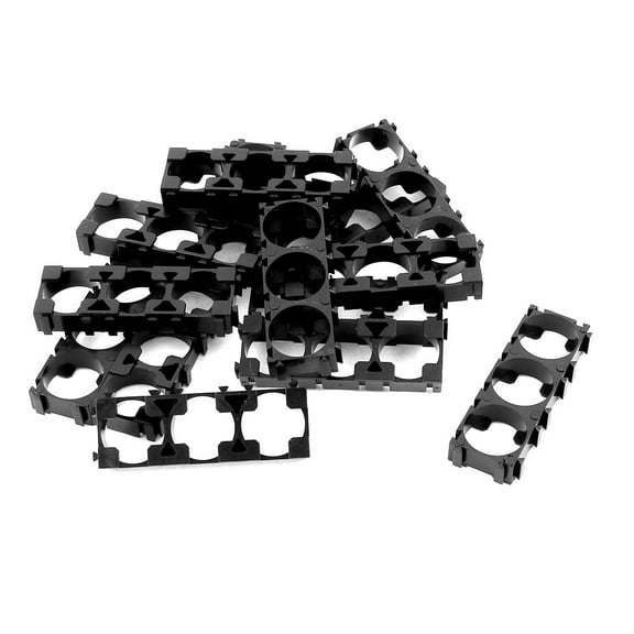 15 Pcs 18650 Lithium Battery Triple Holder Bracket for DIY Battery Pack