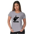 thumbnail image 3 of West Virginia Rocks Travel Souvenir Womens Fitted Plus Size Graphic Tee Brisco Brands 2X, 3 of 5
