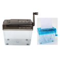 thumbnail image 3 of ZLight Shredder Small Hand Cranked Portable 1 Sheet Plastic Container for Household, 3 of 6