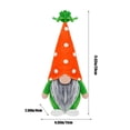 thumbnail image 3 of Gnomos de Pascua de peluche, pollitos de primavera con huevo, regalo de Pascua hecho a mano para niños, esposas e hijas, elfo sin rostro, adorno de mesa para el hogar, bandeja escalonada., 3 of 6