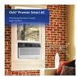 thumbnail image 5 of Friedrich Chill Premier 5000 BTU Smart Room Window Air Conditioner with Wi-Fi Mobile Control and Cool Only Operation (White), 5 of 11