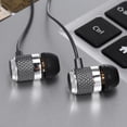 thumbnail image 2 of Audifonos con cable de 3.5 mm, Audifonos estéreo, manos libres con micrófono Irfora Audifonos, 2 of 7