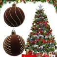 thumbnail image 1 of Christmas Decorations Hangs Flocked Christmas Tree Tabletop Festive Decor For Home Window Display & Holiday Atmosphere Household pendant, 1 of 9