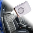 thumbnail image 4 of TISHITA Seat Cooling Fan/ Car Headrest Fan/ Blow Cold Air/ 3 Speeds Adjustable/ Seat Back Fan Vehicle Seat Fan for SUV Sedan White, 4 of 6