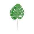 thumbnail image 3 of 20 hojas de monstera decorativas para el hogar, jardín, exterior e interior. Hojas falsas para decoración del hogar y accesorios fotográficos., 3 of 8