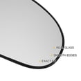 thumbnail image 4 of Reemplazo de vidrio de espejo retrovisor derecho para pasajero, no calefaccionado, vidrio blanco para Daewoo Matiz 1998-2005, 4 of 6