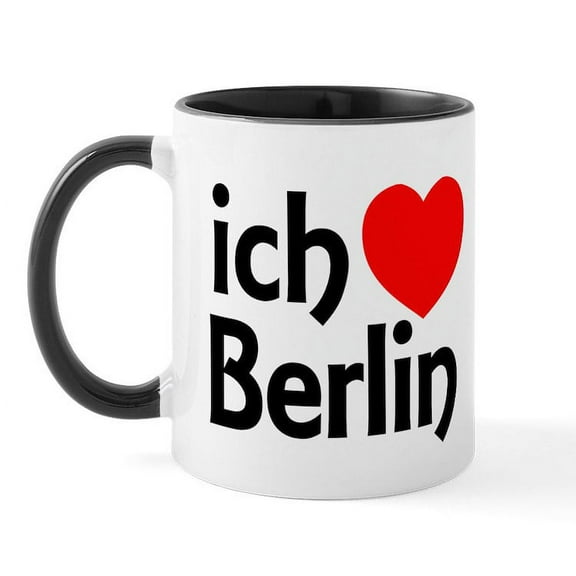CafePress - Berlin Mug - 11 oz Ceramic Mug - Novelty Coffee Tea Cup