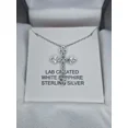 thumbnail image 2 of White Sapphire Diamonds Cross Necklace For Women Or Men, 2 of 4
