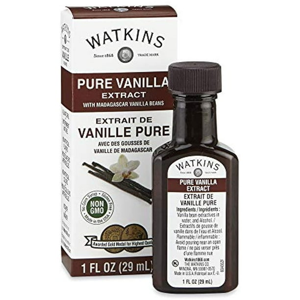 Watkins Pure Vanilla Extract With Madagascar Vanilla Beans, 1 Fl Oz