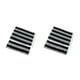 thumbnail image 1 of Cateissary Fundas para muebles de asientos plegables para sillas de directores Protector de taburete plegable reutilizable suministros Azul Blanco 2Conjunto, 1 of 6
