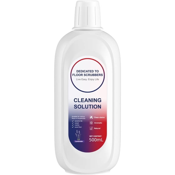 Compatible with Tineco Cleaning Solution Lavender Scent Floor Cleaning Solution, Suitable for All Robot Vacuum Cleaners and Wireless Wet Dry Dual-Use Vacuum Cleaners (2 Bottle, Lavender)