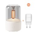 thumbnail image 1 of Humidificador de aire Humidificadores de niebla de 120 ml Apagado automático sin agua para el hogar (blanco B), 1 of 3
