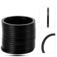 thumbnail image 4 of Joint de Volant de Pédalier en Alliage d'Aluminium, Rondelle de Vélo, Excellent Accessoire pour Cycliste Noir, 4 of 8