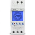 thumbnail image 2 of Weekly Programmable Timer, Digital Electronics Automatic Control For Electronic Timer Switch, Din Rail Time Relay Countdown Function, High Precision Timing For 7 Days Programmable, 2 of 5
