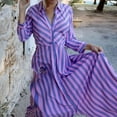 thumbnail image 5 of WJHWSX Fall Dresses for Women 2025,Womens Dresses,Dresses for Women,Long Sleeve,V Neck,Easy Care,Solid,S(US:4), 5 of 8