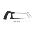 thumbnail image 3 of 1 Set Wood Making Hand Saw Small Wood Hacksaw Multifunctional Hand Saw Woodworking Hacksaw, 3 of 9