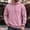 14_Pink, variant on Axiiglly Hoodies for Men Drawstring Long Sleeve Brown Pullover Sweatshirt with Pockets Casual Trendy Big & Tall Hoodies S-3XL