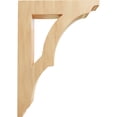 thumbnail image 3 of Ekena Millwork 1 3/4"W x 7 1/2"D x 10 1/2"H Medium Avila Wood Bracket, Red Oak (6-Pack), 3 of 4