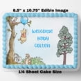 thumbnail image 3 of Winnie The Pooh Edible Cake Image Topper Personalized Picture 1/4 Sheet Cake, 3 of 11