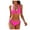 Hot Pink, variant on TIHLMK Womens Bikini Swimsuits Women's Solid Bikini Strap Bikini Deep V Split Swimsuit Gift for Women