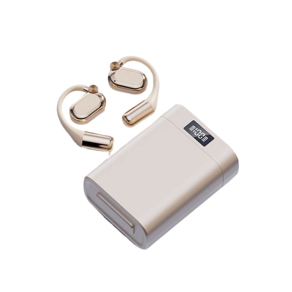 Open Ear Hook Wireless Headphones With AI Translation Function Long Battery Life Sports Earbuds Charging Case Phone Emergency Charging