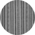 thumbnail image 1 of Ahgly Company Indoor Round Abstract Gray Modern Area Rugs, 8' Round, 1 of 4