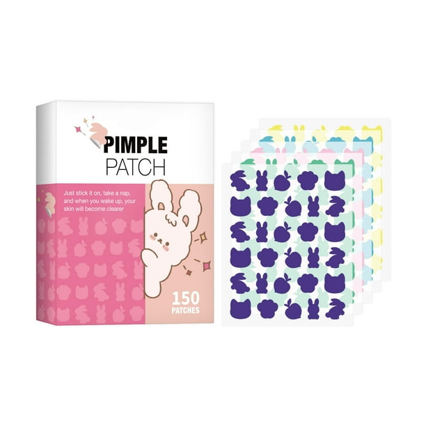 Parche para el acné Parche hidrocoloide para el acné en forma de nube Parche de absorción del acné Parche para el cuidado de la piel facial (1 paquete, 150 tabletas)(Compre 2 y ahorre 10%)
