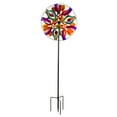 thumbnail image 1 of 75"H Wind Spinner, Mardi Gras, 1 of 3