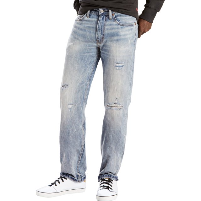 Levi's 514 Straight Leg Jeans para Hombre, Azul, 28W x 30L