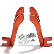 Pair Rear Footpegs Bracket Peg Mount for Sur-Ron Ultra Bee Electric Dirt Bike