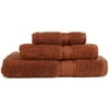 Springmaid Luxury Solid 3-Piece Towel Set, Rust