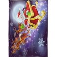 thumbnail image 2 of GZHJMY Cute Santa Outdoor Tablecloth 54x54In,Rectangle Table Cover Kitchen Dinner for Outdoor and Indoor Party Holiday Hotel BBQ-Christmas219 Home Decor, 2 of 7